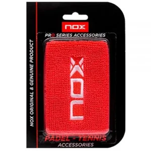 Muñequeras NOX Rojo 2 Uds